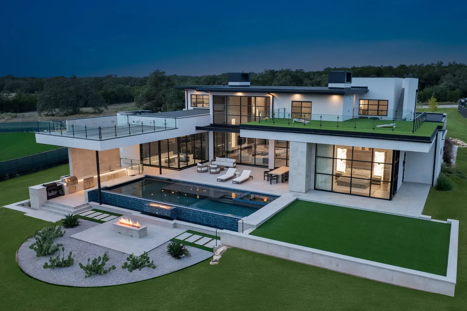 The ICE House - custom home by Jenkins Design Build Austin TX
