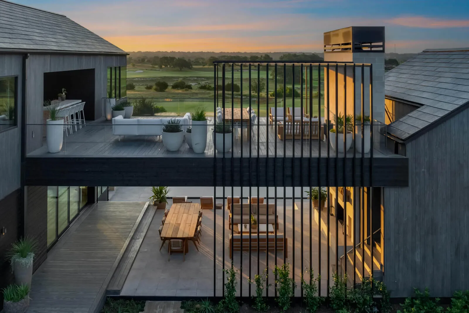 Plein Air - custom home by Jenkins Design Build Austin TX