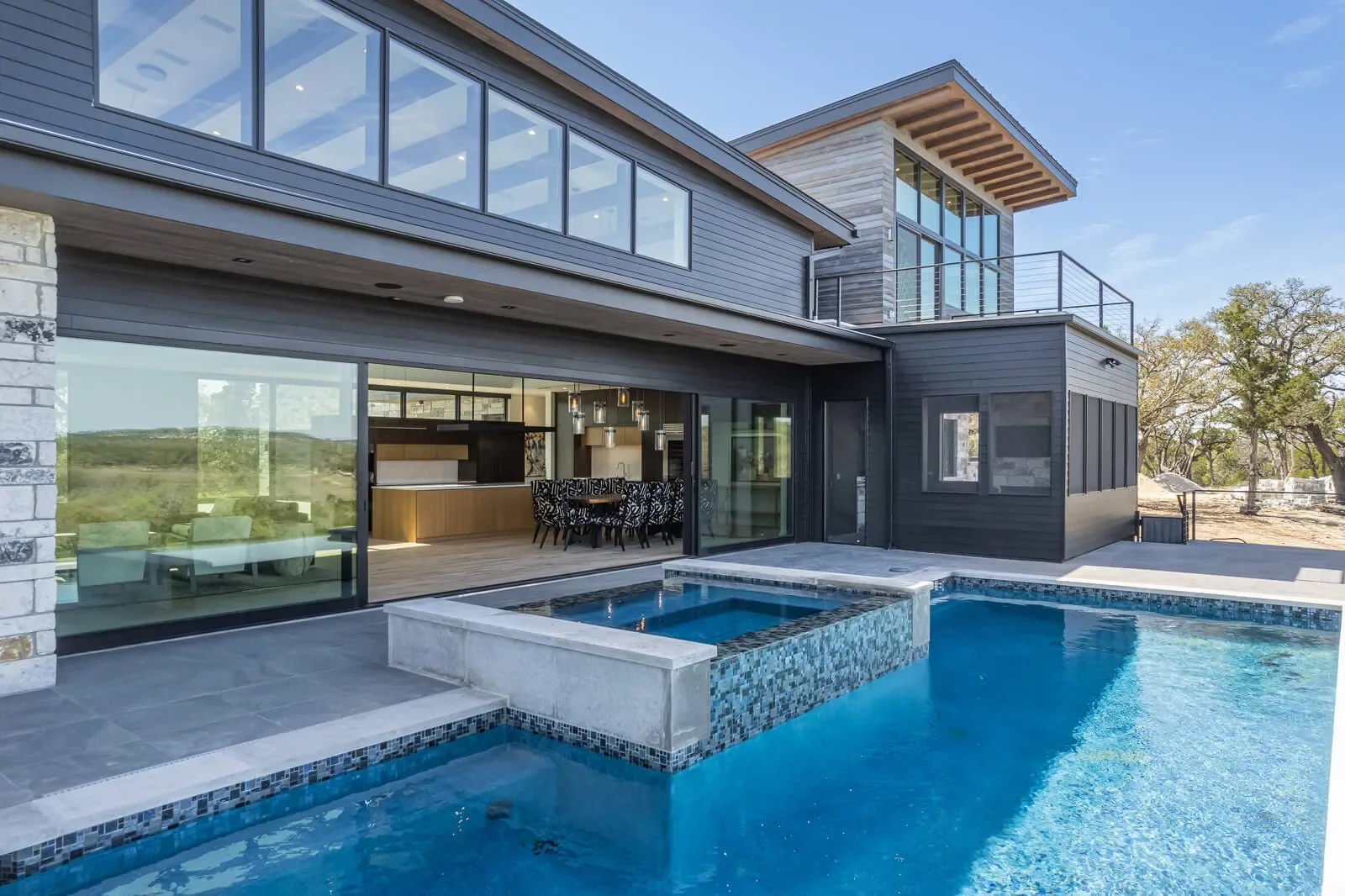 The Overlook - custom home by Jenkins Design Build Austin TX